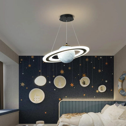 Suspension pour enfants en forme de planète Jupiter