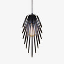 Suspension moderne style plume métallique Pukpero