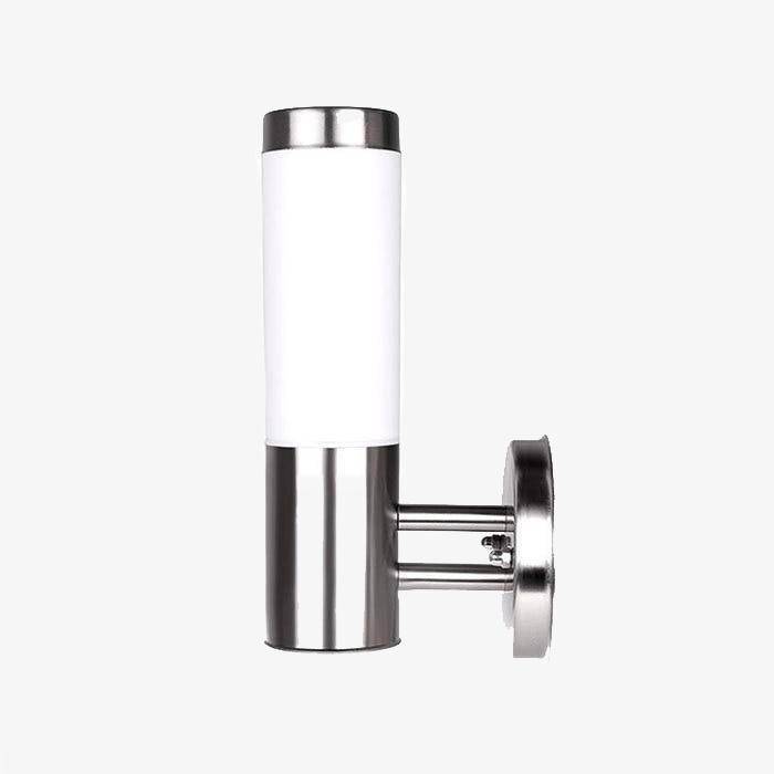 Applique extérieur LED design chromé Milky