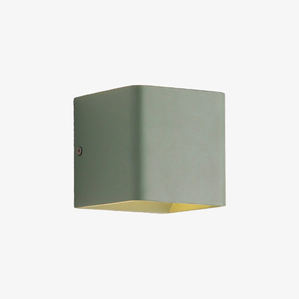 Applique murale cube coloré aux bords arrondis à LED - vue 9 sur 10