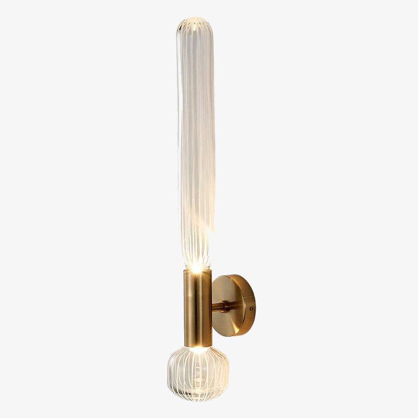 Applique murale design LED en verre allongé Luxury