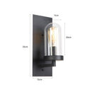 Applique murale en verre arrondi American Loft