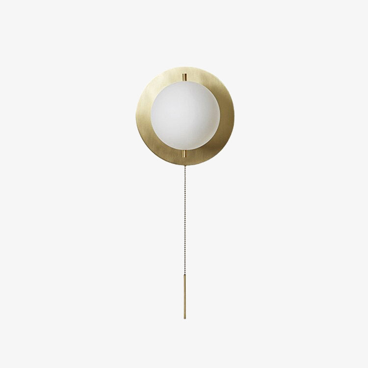 Applique murale moderne avec un globe en verre luxury Justyne
