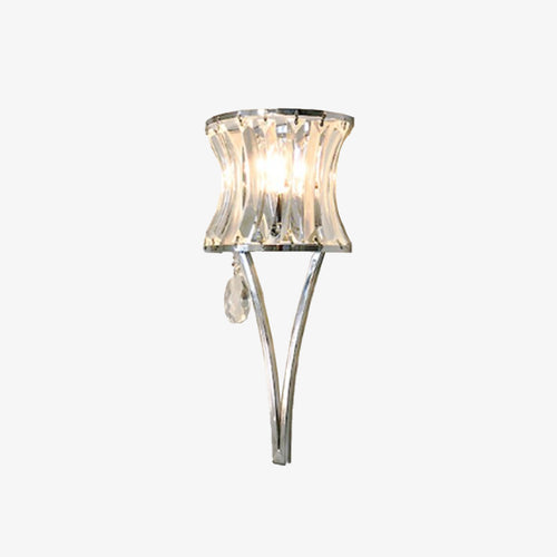 Applique murale moderne lampe torche en verre luxury Sandro