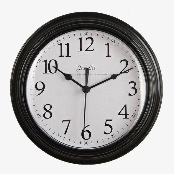 Horloge minimaliste avec cadre de couleur 22cm Border