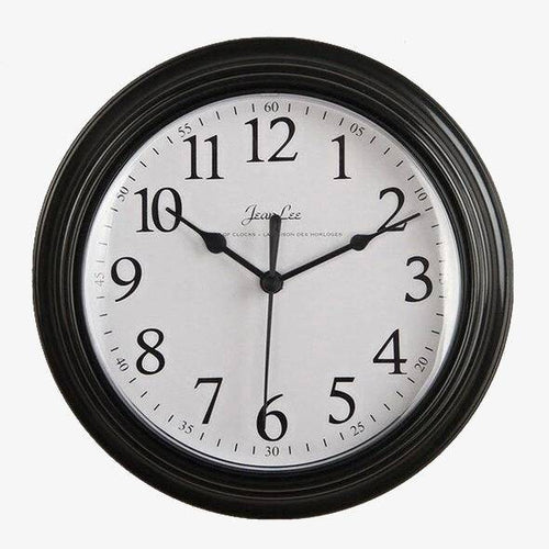 Horloge minimaliste avec cadre de couleur 22cm Border