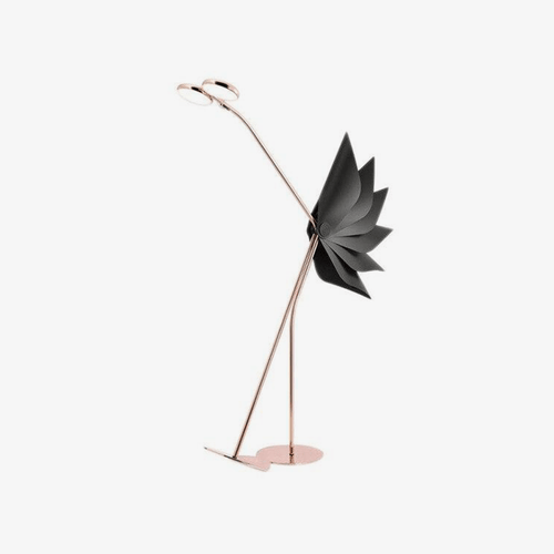 Lampadaire design LED en forme d'autruche Créative