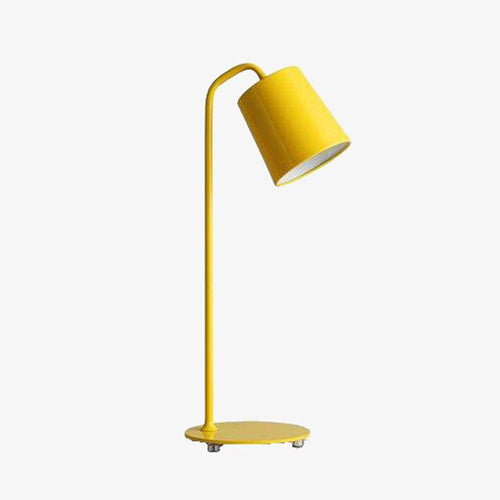 Lampe à poser design LED en métal coloré Abajur