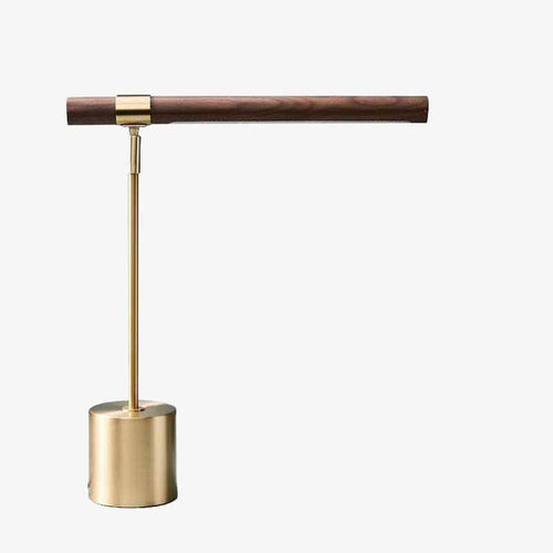 Lampe de bureau ou de chevet design dorée à LED Protection