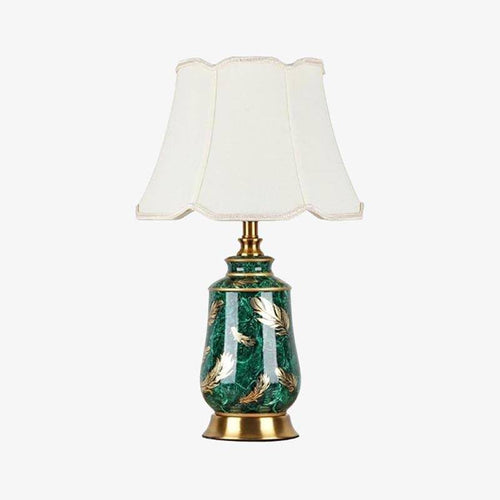 Lampe de chevet LED en céramique style japonais Dohia B