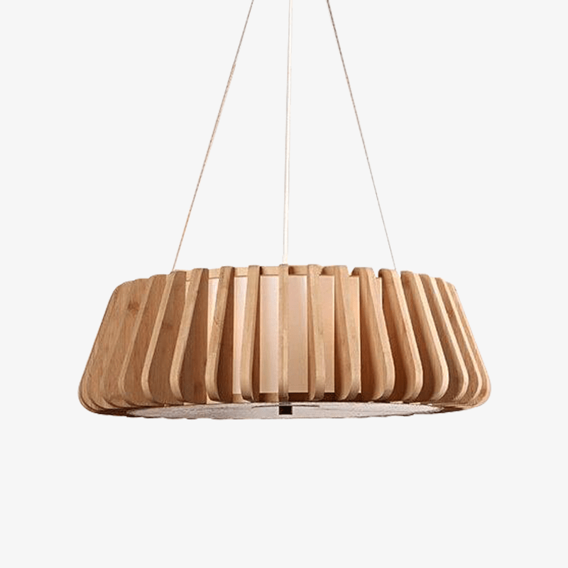 Lustre design en bambou Chandel - vue 2 sur 7