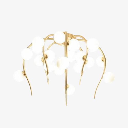 Lustre moderne en forme d'octopus avec globes Nayla