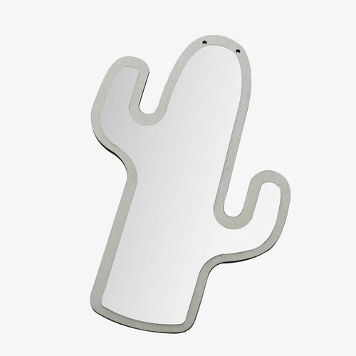 Miroir mural en forme de cactus Decoration