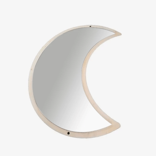 Miroir mural en forme de lune Decoration