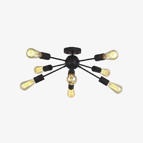 Plafonnier LED design style industriel Iona