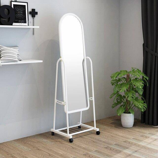 Miroir sur pied avec roulette Dressing - vue 3 sur 7