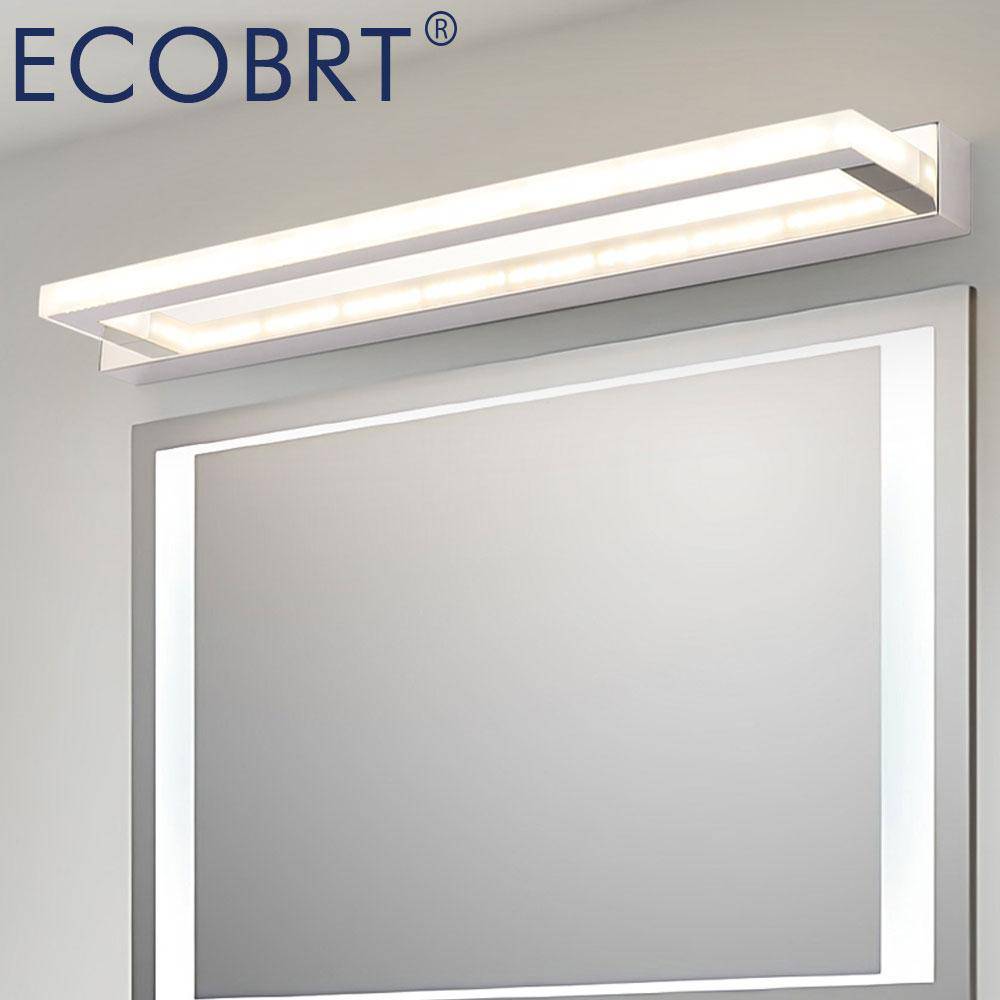 Applique murale LED chromé pour miroir 42cm - vue 3 sur 6