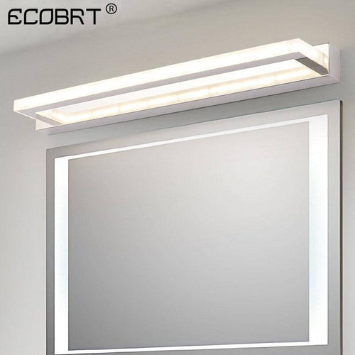 Applique murale LED chromé pour miroir 42cm