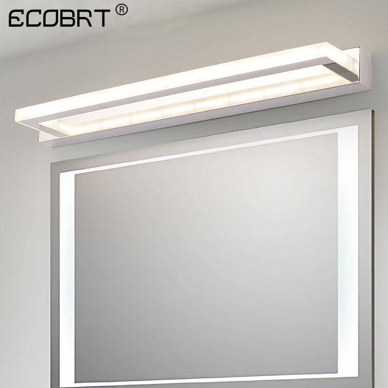 Applique murale LED chromé pour miroir 42cm - vue 4 sur 6