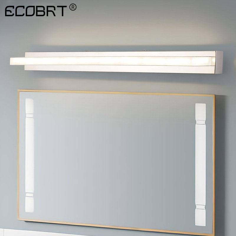 Applique murale LED chromé pour miroir 42cm - vue 5 sur 6