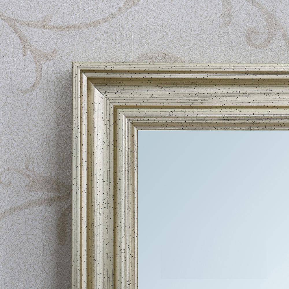 Miroir mural rectangulaire avec cadre en métal Narrow - vue 4 sur 6