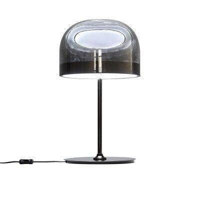 Lampe à poser design LED en métal avec abat-jour en verre style Mushroom - vue 9 sur 10