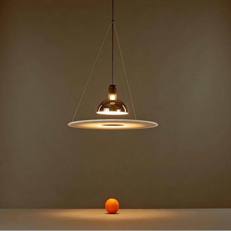 Suspension design LED avec disque en métal Creative - vue 4 sur 7