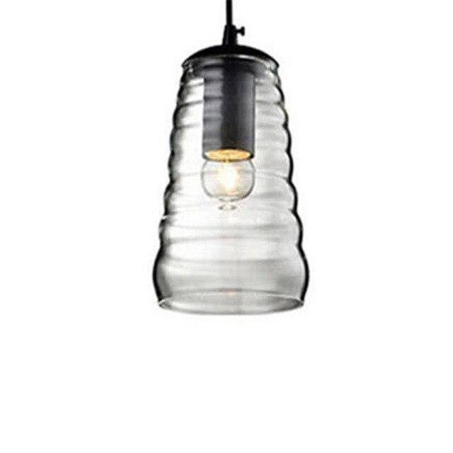 Suspension design LED avec abat-jour arrondi en verre Sola - vue 4 sur 9