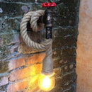 Applique murale industrielle LED avec cordage Wall