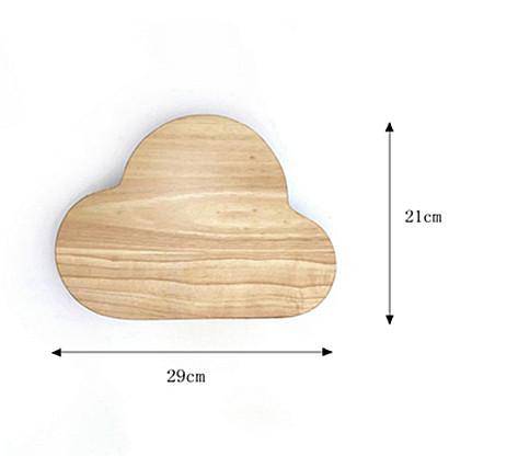 Applique murale en bois en forme de nuage Cloud - vue 6 sur 6