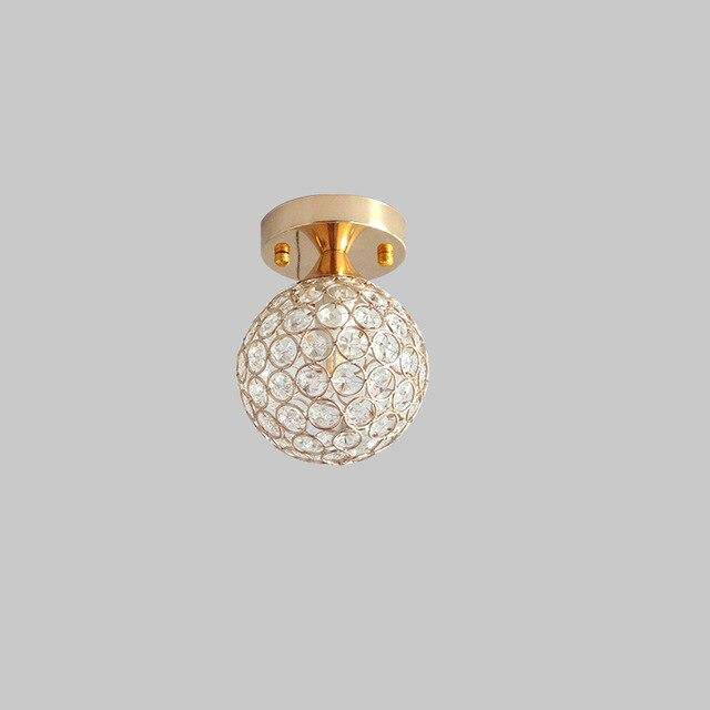 Plafonnier design LED en forme sphérique métal Palaos - vue 3 sur 6