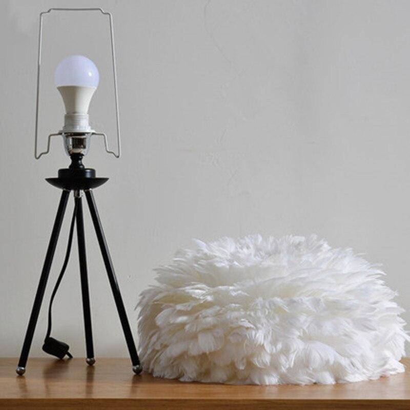 Lampe de chevet à plumes et trépied Father - vue 7 sur 7