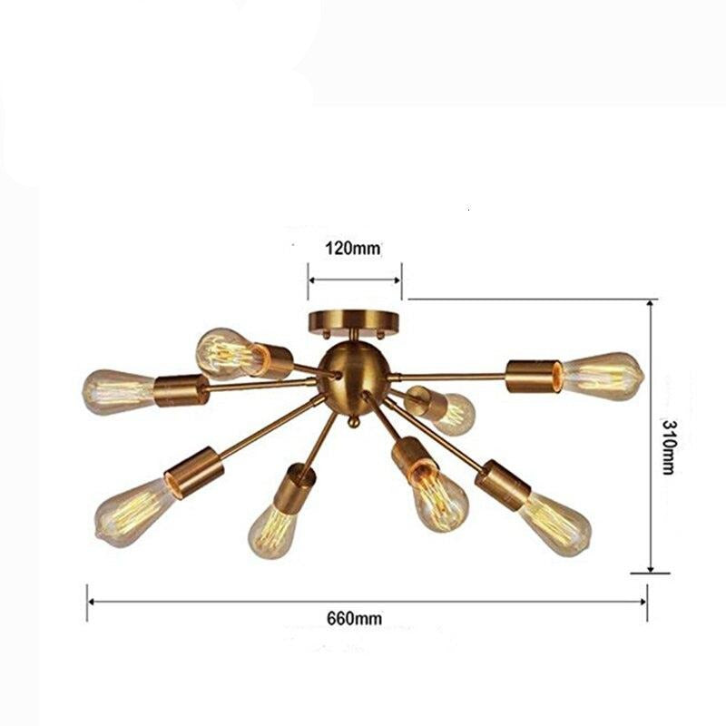 Plafonnier LED design style industriel Iona - vue 6 sur 6
