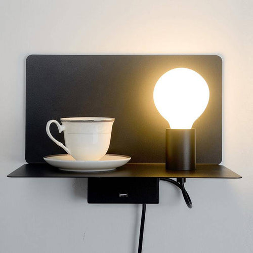 Applique à LED avec tablette et interrupteur