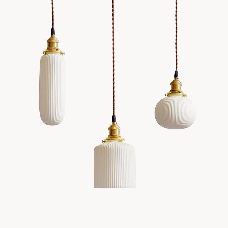 Suspension design à LED blanche moderne Style