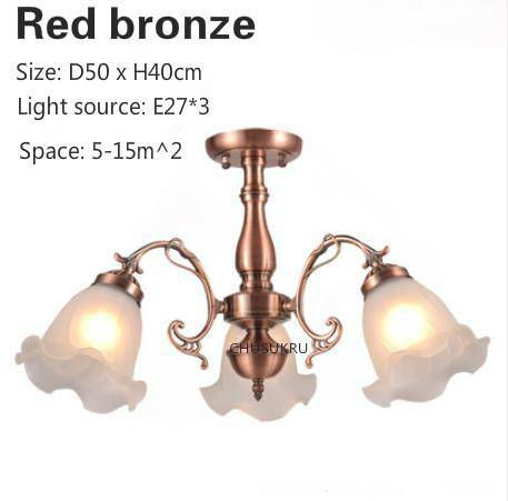 Lustre à LED avec abat-jour en fleurs
