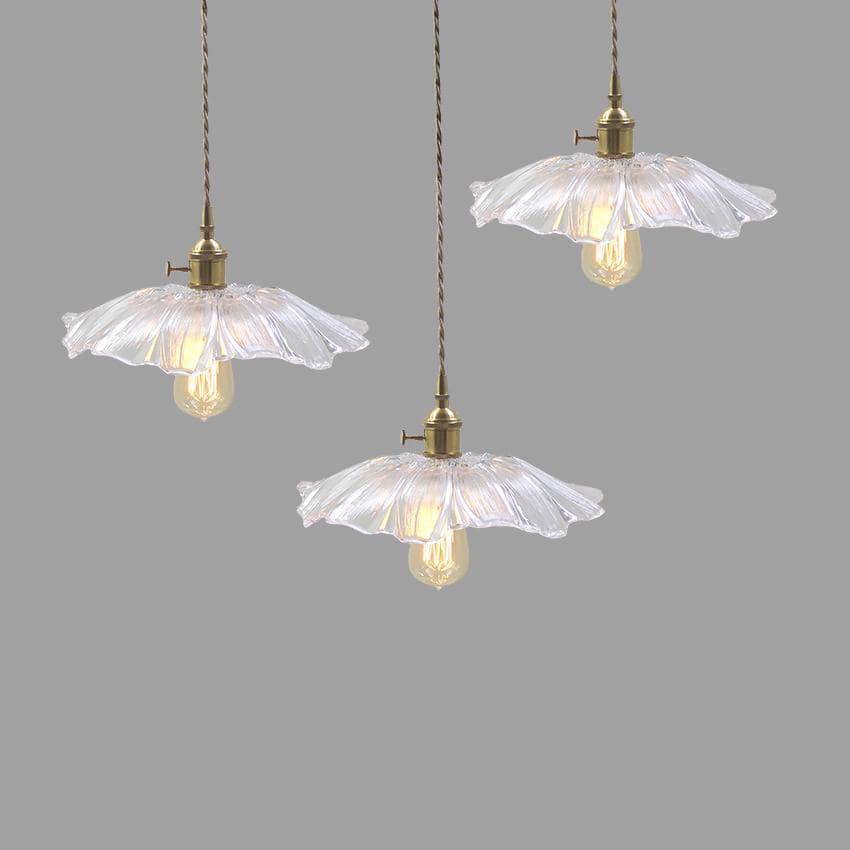 Suspension fleur en verre japonais - vue 5 sur 5