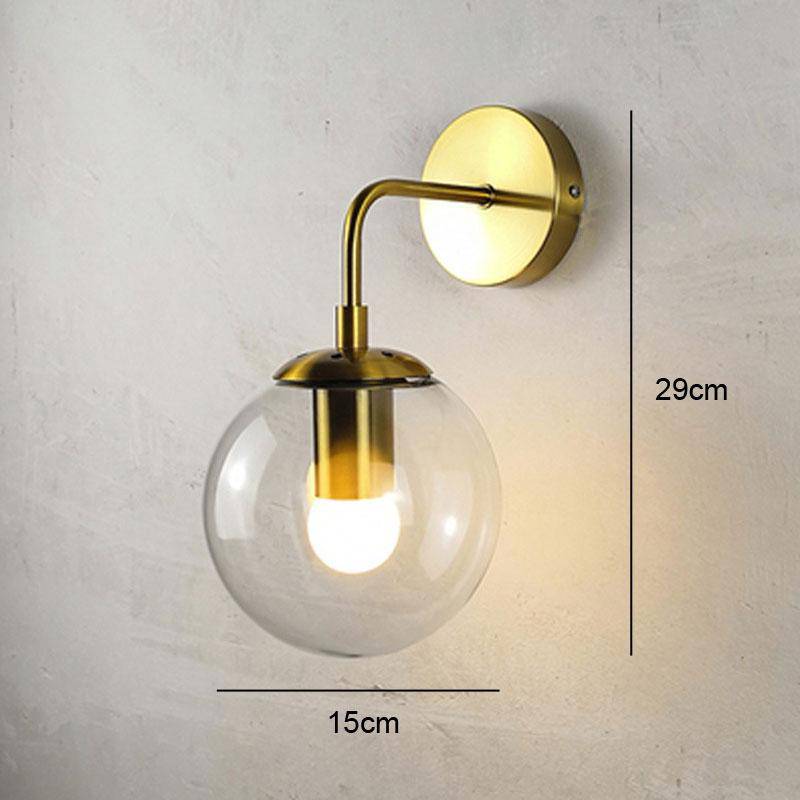 Applique murale à LED avec boule en verre Wall - vue 9 sur 14