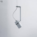 Suspension design à LED avec cylindre en métal au style Industriel