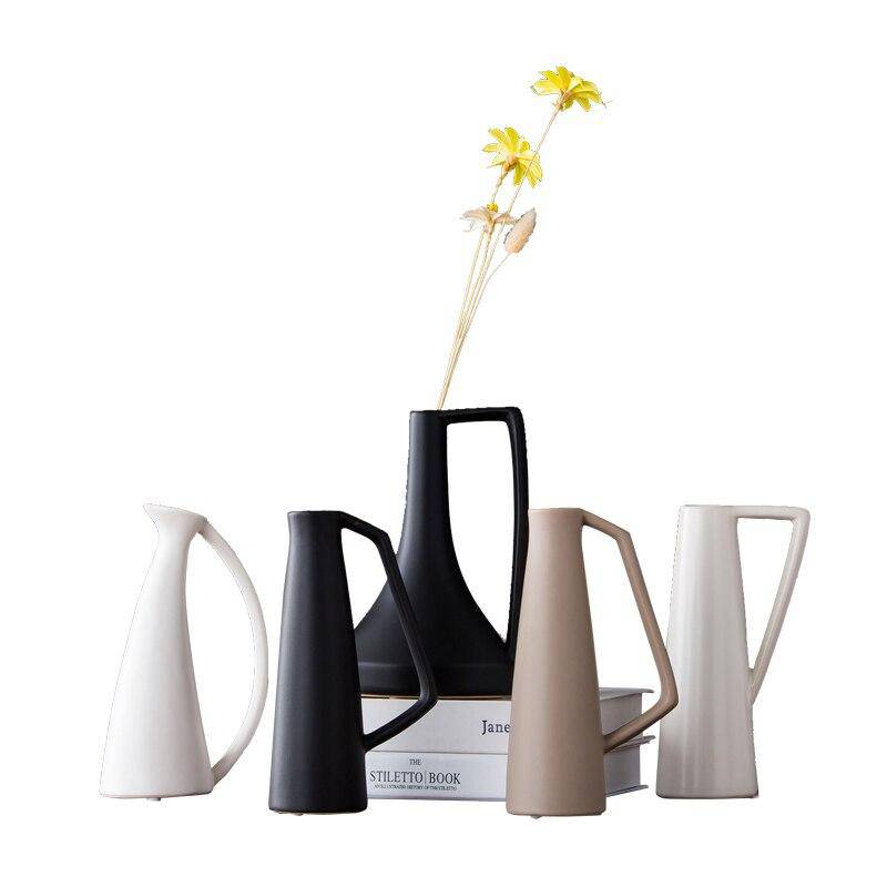 Vase moderne en céramique style Zen Flower - vue 13 sur 14