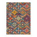 Tapis persan rectangle au style dirouz J