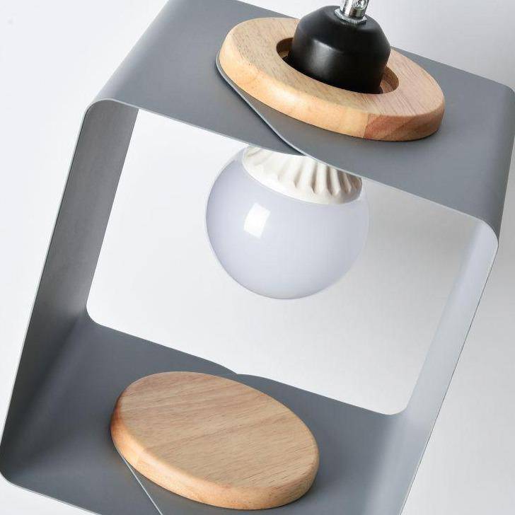 Suspension design cube ouvert de couleur Hand