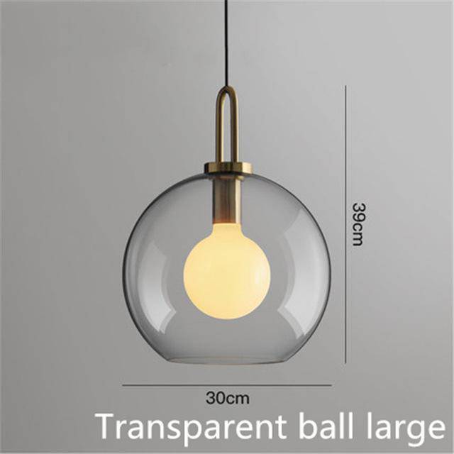 Suspension design en verre de plusieurs formes Loft - vue 10 sur 18