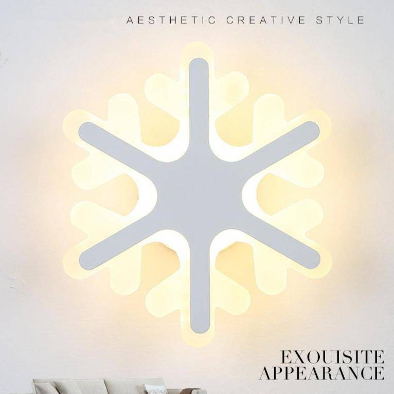 Applique murale LED flocon de neige - vue 5 sur 5