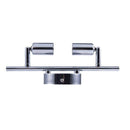 Plafonnier à spots LEDs ajustable chromé Home