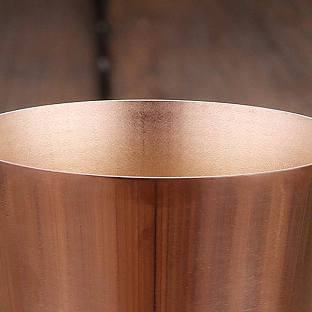 Vase design chromé gold Steel - vue 5 sur 9