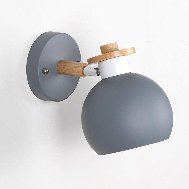 Applique murale moderne boule en métal Macaroon - vue 5 sur 7
