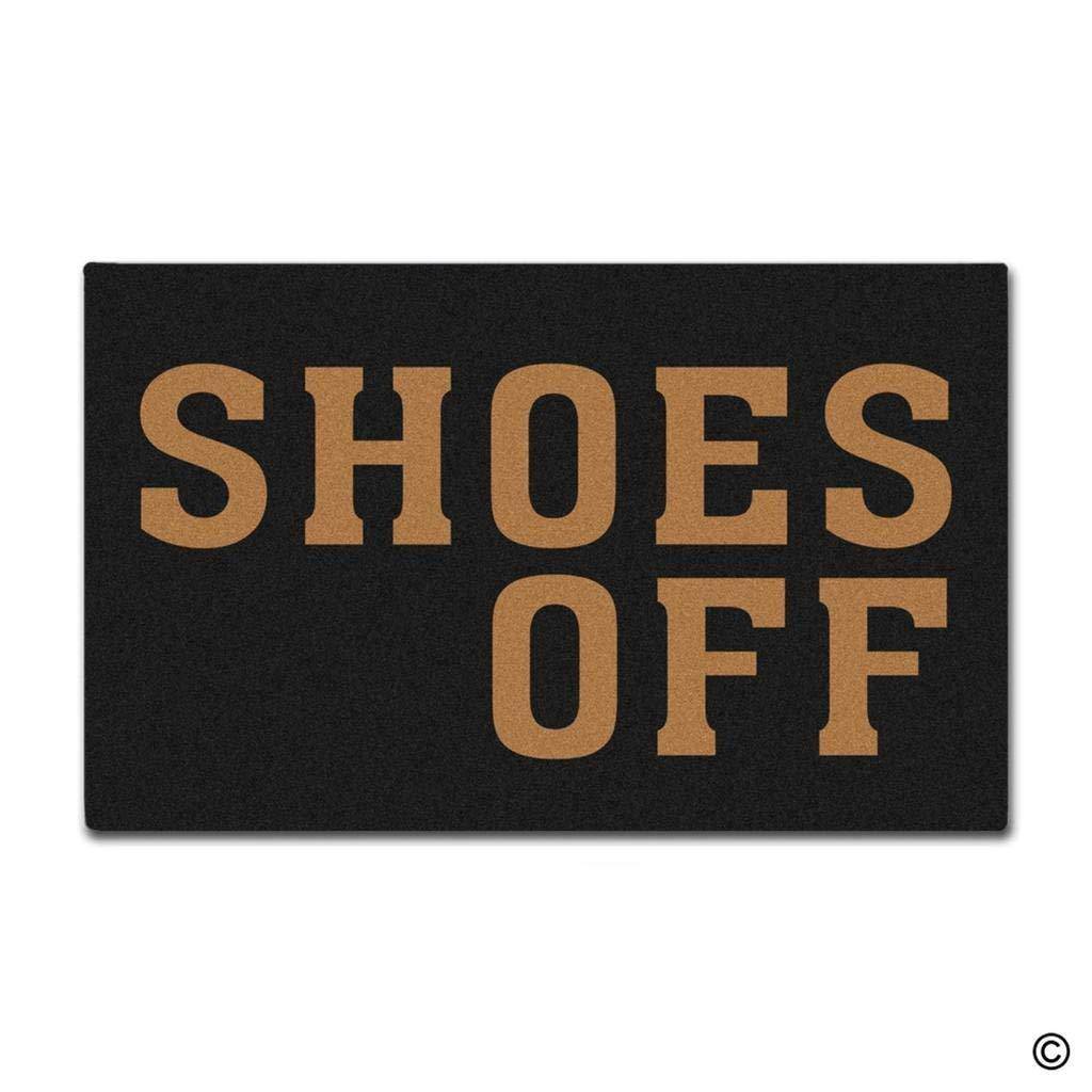 Paillasson rectangle shoes off Doormat - vue 4 sur 3