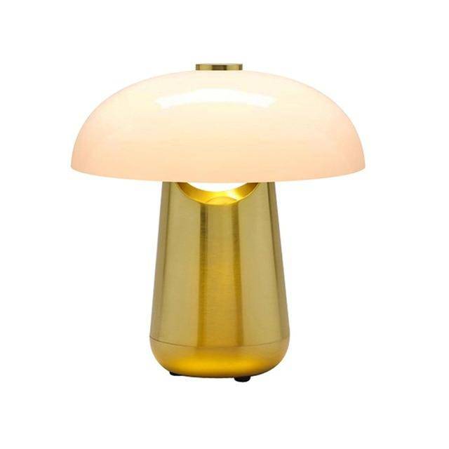 Lampe à poser design à LED en métal style mushroom - vue 14 sur 16