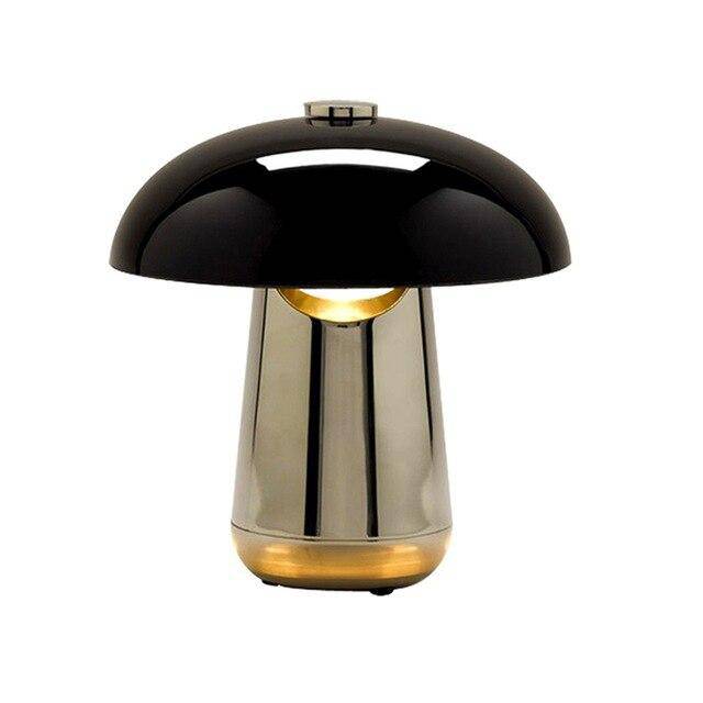 Lampe à poser design à LED en métal style mushroom - vue 10 sur 16